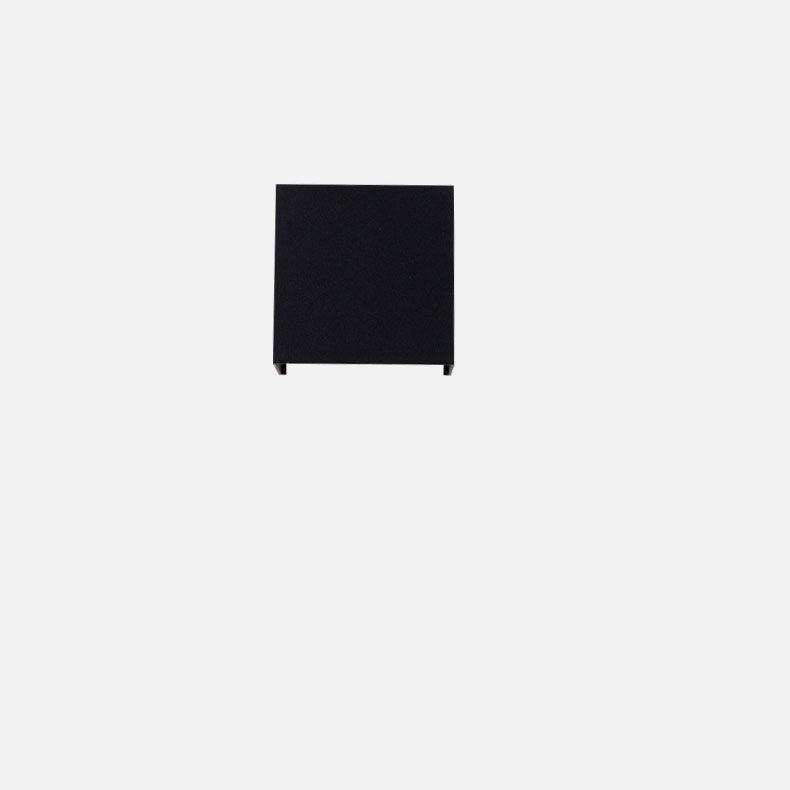 Sleek Modern Solid-Color Aluminum Square LED Outdoor Wall Sconce – Waterproof, Energy-Efficient Outdoor Lighting