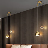 European-Style Luxury Iron & Brass LED Island Light Chandelier