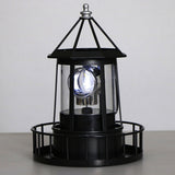 Creative Solar Rotating Tower LED Garden Light – Resin Landscape Decor for Yard & Patio