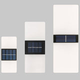 Courtyard Waterproof Acrylic LED Solar Wall Sconce Lamp - Modern Outdoor Lighting