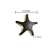 Aluminum Starfish LED Waterproof Outdoor Wall Sconce – Contemporary Patio Lighting