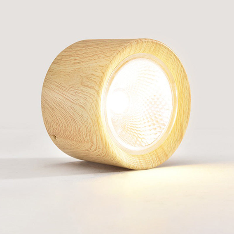 Nordic Cylinder LED Spotlight Flush-Mount Ceiling Light - Sleek Modern Fixture