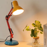 Modern Simplicity Memphis Iron Half-Circle 1-Light Table Lamp – Ideal for the Study