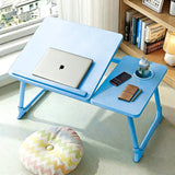 Nordic Contemporary Desk – Carbon Steel & MDF, Rectangular, Foldable, Angle-Adjustable, 2-Tray Saucer, Ideal for Study