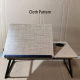 Nordic Contemporary Desk – Carbon Steel & MDF, Rectangular, Foldable, Angle-Adjustable, 2-Tray Saucer, Ideal for Study