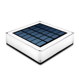Modern Solar RGB Square Post Head Light for Outdoor Garden & Landscape Lighting