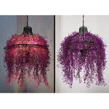 Creative Plant Vine 3-Light Chandelier – Decorative Indoor Lighting Fixture