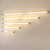 Sleek Modern Minimalist Vanity Wall Sconce — Slim Tube PC LED Lamp