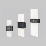 Courtyard Waterproof Acrylic LED Solar Wall Sconce Lamp - Modern Outdoor Lighting