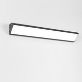 Sleek Modern Outdoor LED Wall Sconce Lamp - Long-Bar Aluminum & Acrylic, Waterproof