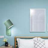 Nordic Macaron Cylinder-Shaped Rotatable 1-Light Wall Sconce