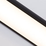 Modern Industrial Waterproof LED Wall Sconce with Rectangular Aluminum Frame and Acrylic Panel for Outdoor Patio