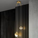 European-Style Luxury Iron & Brass LED Island Light Chandelier