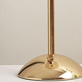 Modern Scandinavian Rechargeable Table Lamp – Iron Frame, Pleated Conical Fabric Shade, 1-Light, Perfect for Bedside