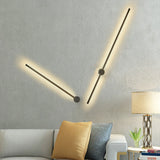 Ultra-Slim Aluminum LED Wall Sconce Lamp - Modern Minimalist Design