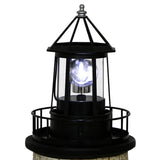 Creative Solar Rotating Tower LED Garden Light – Resin Landscape Decor for Yard & Patio