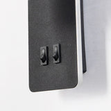 Nordic Minimalist Square LED Reading Wall Sconce with Rotatable Spotlight
