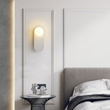 Nordic Minimalist Glass Ring Base Wall Sconce — 1-Light Modern Lamp