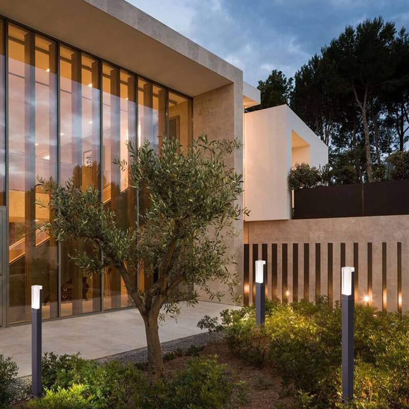 Acrylic LED Lawn Light Column - Outdoor Waterproof Garden Light