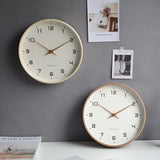 Nordic Wood Wall Clock - Minimalist Timber Timepiece