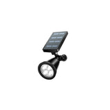 Sleek Modern Solar-Powered Waterproof Conical LED Spotlight — Outdoor Floor Plug Light