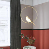 Nordic-Style Bird-Shaped Acrylic LED Chandelier - 1/3/6-Light Options