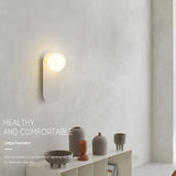 Nordic Minimalist Glass Ring Base Wall Sconce — 1-Light Modern Lamp