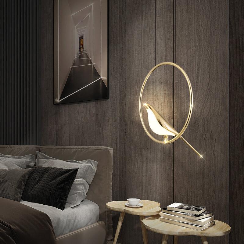 Nordic-Style Bird-Shaped Acrylic LED Chandelier - 1/3/6-Light Options