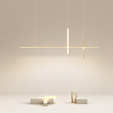 Ultra-Sleek Modern Minimalist Long-Line LED Chandelier