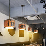 Retro Metal License Plate 3-Light Chandelier - Creative Vintage Style