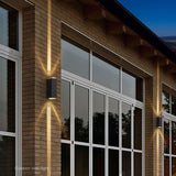 Sleek Modern Rectangular LED Outdoor Wall Sconce Light