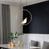 Nordic-Style Bird-Shaped Acrylic LED Chandelier - 1/3/6-Light Options