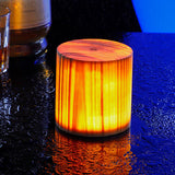 Creative Wooden LED Touch Night Light Table Lamp