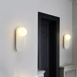 Nordic Minimalist Glass Ring Base Wall Sconce — 1-Light Modern Lamp