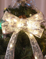 LED String Lights for Christmas Tree Decoration - Ribbon Gift