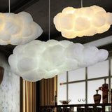 Floating Cloud LED Pendant Light - 1-Light, Modern Cloud Design