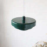 Chic Nordic Vintage Multi-Layered Round Metal Pendant Light, 1-Light
