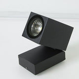Modern Outdoor Waterproof Square LED Spotlight with Adjustable Angle – Garden Wall Sconce Lamp