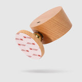 Minimalist Wooden USB Rechargeable Touch Night Light — Magnetic LED Wall Sconce Lamp