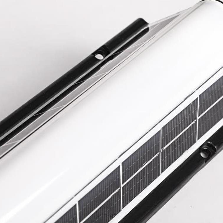 Modern Long Acrylic Solar LED Wall Light – Waterproof Outdoor Garden Lighting