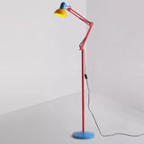 Modern Minimalist Iron Half-Circle 1-Light Floor Lamp for Bedroom