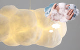 Floating Cloud LED Pendant Light - 1-Light, Modern Cloud Design