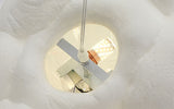 Floating Cloud LED Pendant Light - 1-Light, Modern Cloud Design