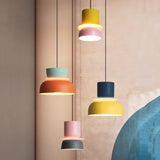 Nordic Colorful Macaron 1-Light LED Pendant Lamp