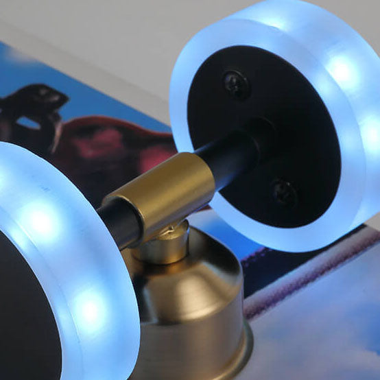 Creative Cartoon Skateboard LED Kids’ Flush Mount Ceiling Light – Acrylic Ceiling Fixture