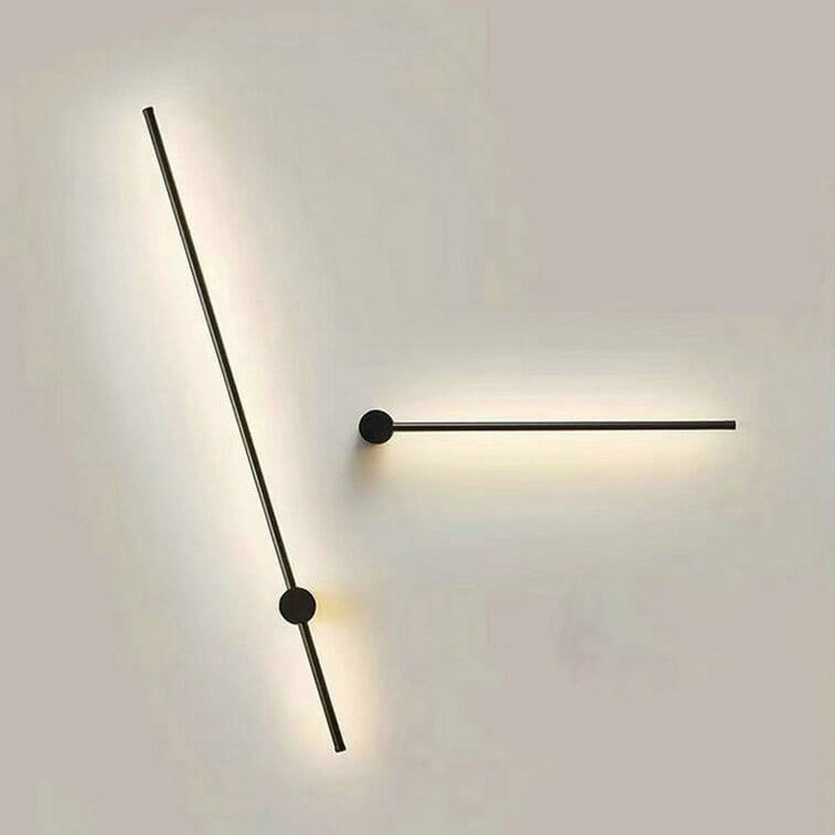 Ultra-Slim Aluminum LED Wall Sconce Lamp - Modern Minimalist Design