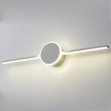 Nordic Minimalist Long-Disc LED Vanity Light Wall Sconce – Modern, Energy-Efficient Illumination