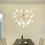 Modern Metal Branches LED Chandeliers - 27 or 36 Firefly Lights