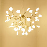 Modern Metal Branches LED Chandeliers - 27 or 36 Firefly Lights