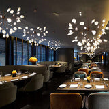 Modern Metal Branches LED Chandeliers - 27 or 36 Firefly Lights